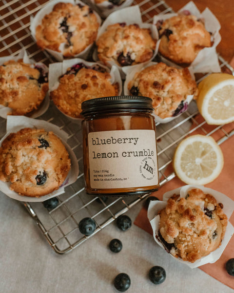 Blueberry Lemon Crumble