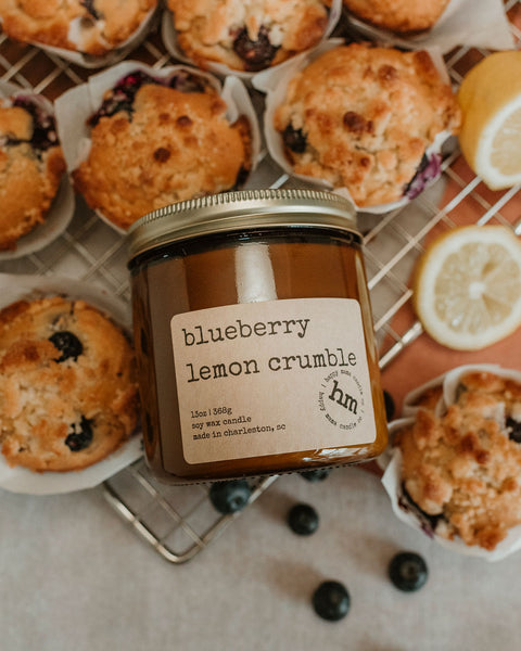 Blueberry Lemon Crumble
