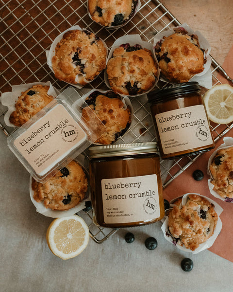 Blueberry Lemon Crumble