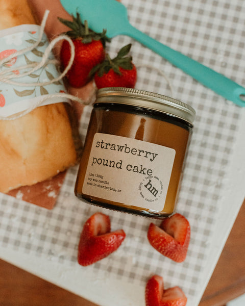 Strawberry Pound Cake