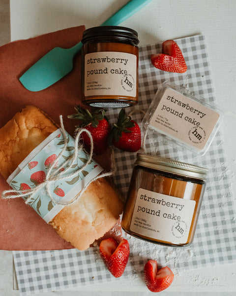 Strawberry Pound Cake