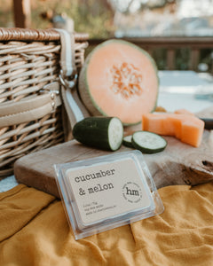 Cucumber & Melon Wax Melts